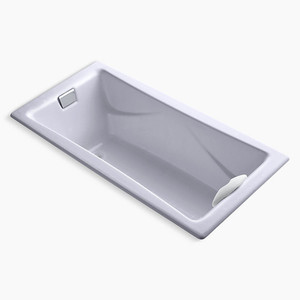 863-GRL Tea-For-Two 72" x 36" Soaking Tub - Lavender Grey 863-GRL Tea-For-Two 72" x 36" Soaking Tub - Lavender Grey