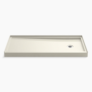 K8642-96 Rely Single Threshold 48'' and Larger Shower Base - Biscuit K8642-96 Rely Single Threshold 48'' and Larger Shower Base - Biscuit