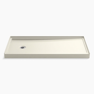 K8643-96 Rely Single Threshold 48'' and Larger Shower Base - Biscuit K8643-96 Rely Single Threshold 48'' and Larger Shower Base - Biscuit