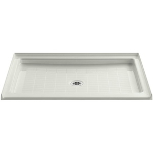 K9026-NY Purist Single Threshold 48'' and Larger Shower Base - Dune