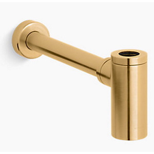 K9033-2MB P-Trap Bathroom Accessory - Vibrant Moderne Brushed Gold K9033-2MB P-Trap Bathroom Accessory - Vibrant Moderne Brushed Gold