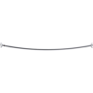 K9349-S Expanse Shower Rod Shower Curtain Rod - Polished Stainless K9349-S Expanse Shower Rod Shower Curtain Rod - Polished Stainless
