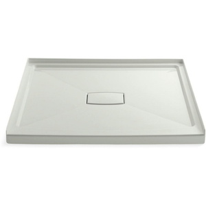 K9394-NY Archer Single Threshold 48'' and Larger Shower Base - Dune K9394-NY Archer Single Threshold 48'' and Larger Shower Base - Dune