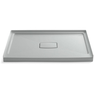 K9397-95 Archer Single Threshold 48'' and Larger Shower Base - Ice Grey K9397-95 Archer Single Threshold 48'' and Larger Shower Base - Ice Grey