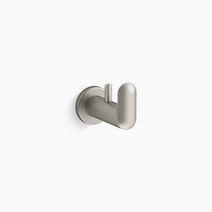 97897-BN Kumin Robe Hook Bathroom Accessory - Vibrant Brushed Nickel 97897-BN Kumin Robe Hook Bathroom Accessory - Vibrant Brushed Nickel