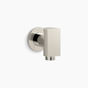 K98352-SN Exhale Wall Supply Elbow Shower Accessory - Vibrant Polished Nickel