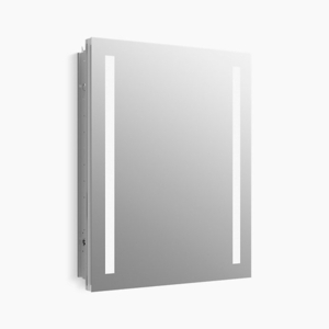 K99007-TLC-NA Verdera Swing Door Medicine Cabinet - Mirror/White