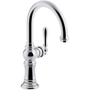 K99264-CP Artifacts Single-Hole Bar Faucet - Polished Chrome