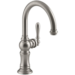 K99264-VS Artifacts Single-Hole Bar Faucet - Vibrant Stainless