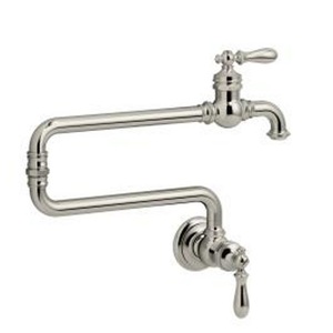 K99270-SN Artifacts Pot Filler Kitchen Faucet - Vibrant Polished Nickel