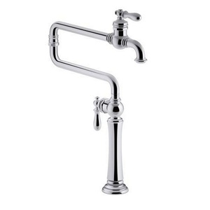 K99271-CP Artifacts Pot Filler Kitchen Faucet - Polished Chrome