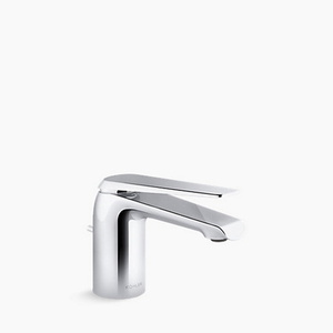 K97345-4K-BL Avid Single Hole Bathroom Faucet - Matte Black