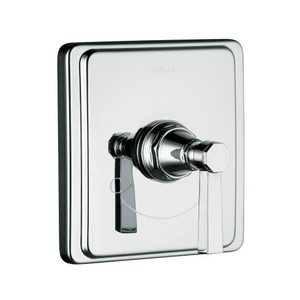 KT13173-4A-CP Pinstripe Pure Thermostatic Valve Trim Trim Kit - Polished Chrome