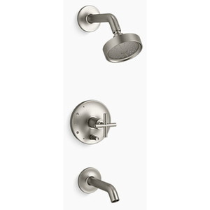 KT14420-3G-BN Purist Tub & Shower Faucet Trim Trim Kit - Vibrant Brushed Nickel