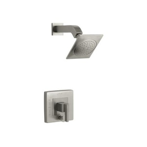 KT14665-4-BN Loure Shower Faucet Trim Trim Kit - Vibrant Brushed Nickel