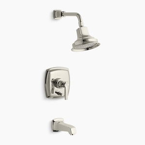 KT16233-4-SN Margaux Tub & Shower Faucet Trim Trim Kit - Vibrant Polished Nickel