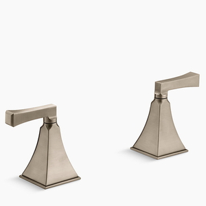 KT467-4V-BV Memoirs Stately Faucet Handles Part - Vibrant Brushed Bronze KT467-4V-BV Memoirs Stately Faucet Handles Part - Vibrant Brushed Bronze