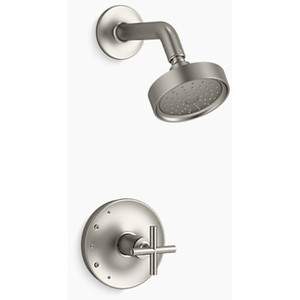 KTS14422-3G-BN/K8304-K-NA Purist Single Handle Shower Faucet - Vibrant Brushed Nickel