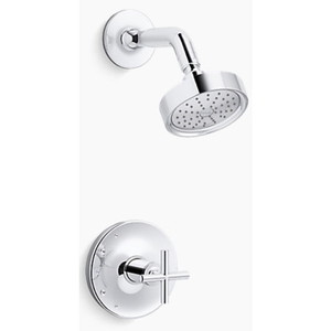 KTS14422-3G-CP/K8304-K-NA Purist Single Handle Shower Faucet - Polished Chrome