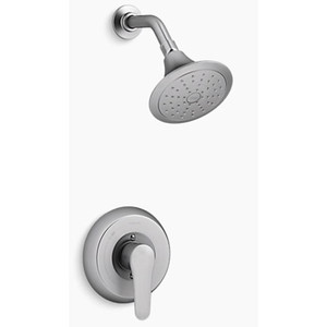 KTS98008-4G-CP/K8304-K-NA July Single Handle Shower Faucet - Polished Chrome