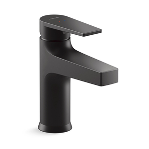 K37885-4-BL Taut Single Hole Bathroom Faucet - Matte Black