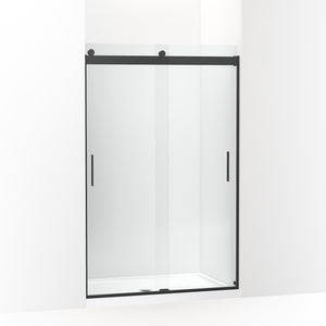 K706008-L-BL Levity Shower Door - Sliding Shower Door - Matte Black