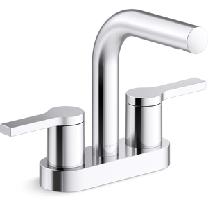 K33591-4K-CP 4'' Centerset Bathroom Faucet - Polished Chrome