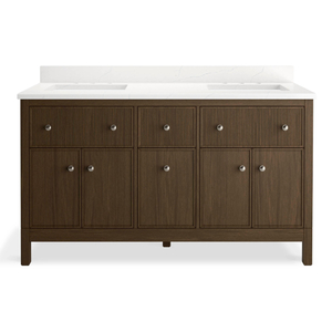 K35022-DAK Malin by Studio McGee Over 45" Bathroom Vanity - Draper Oak