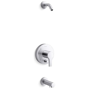 KTLS35327-4-CP Elate Tub & Shower Faucet Trim Trim Kit - Polished Chrome
