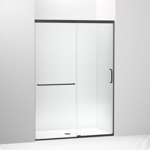 K707614-8L-BL Elate Shower Door - Sliding Shower Door - Matte Black K707614-8L-BL Elate Shower Door - Sliding Shower Door - Matte Black