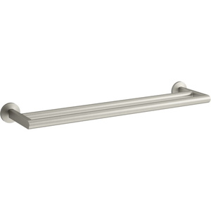 K78375-BN Components Towel Bar Bathroom Accessory - Vibrant Brushed Nickel K78375-BN Components Towel Bar Bathroom Accessory - Vibrant Brushed Nickel