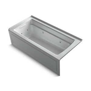 K1949-LA-95 Archer 66" Whirlpool Bath - Ice Grey