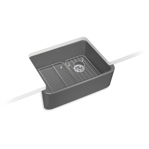 K25766-58 Ironridge Apron Front / Specialty Sink Kitchen Sink - Thunder Grey