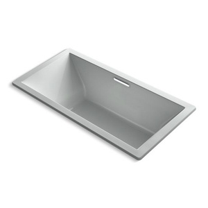 K1835-VB-95 UnderScore VibrAcoustic 72" x 36" Soaking Tub - Ice Grey K1835-VB-95 UnderScore VibrAcoustic 72" x 36" Soaking Tub - Ice Grey