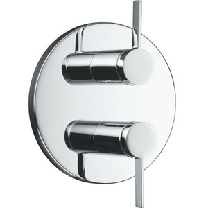 KT10941-4-CP Stillness Thermostatic/Volume Control Custom Shower Valve - Polished Chrome