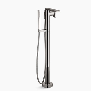 KT73087-4-TT/K97339-NA Composed Freestanding Tub Faucet - Vibrant Titanium