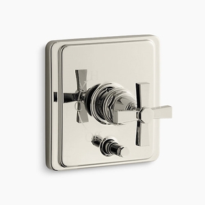 KT98757-3A-SN Pinstripe Non-Thermostatic Valve Trim Trim Kit - Vibrant Polished Nickel