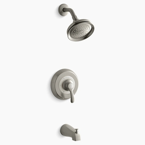 KTS12007-4-BN Fairfax Tub & Shower Faucet Trim Trim Kit - Vibrant Brushed Nickel