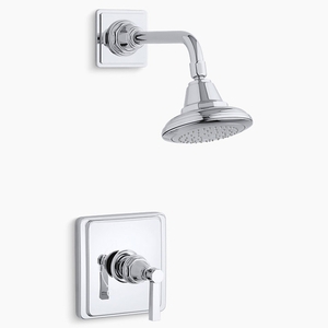 KTS13134-4A-CP Pinstripe Shower Faucet Trim Trim Kit - Polished Chrome