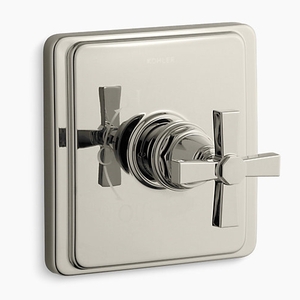 KTS13135-3A-SN Pinstripe Non-Thermostatic Valve Trim Trim Kit - Vibrant Polished Nickel