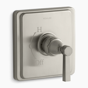 KTS13135-4A-BN Pinstripe Non-Thermostatic Valve Trim Trim Kit - Vibrant Brushed Nickel