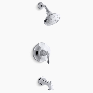 KTS13492-4-CP Kelston Tub & Shower Faucet Trim Trim Kit - Polished Chrome