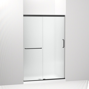 K707606-6D3-BL Elate Shower Door - Sliding Shower Door - Matte Black K707606-6D3-BL Elate Shower Door - Sliding Shower Door - Matte Black