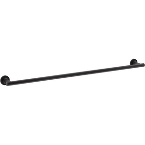 K14437-BL Purist Towel Bar Bathroom Accessory - Matte Black