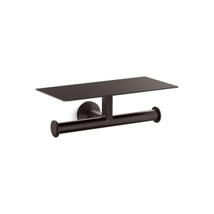 K78384-BGP Components Paper Holder Bathroom Accessory - Vibrant Brushed Graphite