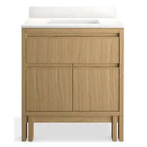 K32836-WEK Solive 25" to 30" Bathroom Vanity - Light Oak
