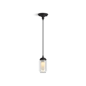 K22653-PE01-BLL Artifacts Down Light Pendant Light - Matte Black