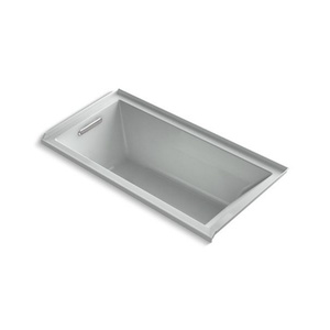 K1167-LVB-95 Underscore 60'' x 30'' Soaking Tub - Ice Grey K1167-LVB-95 Underscore 60'' x 30'' Soaking Tub - Ice Grey