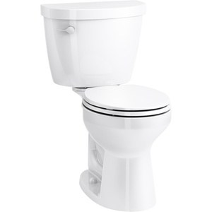 K31589-0/K31618-0 Cimarron Two Piece Toilet - White