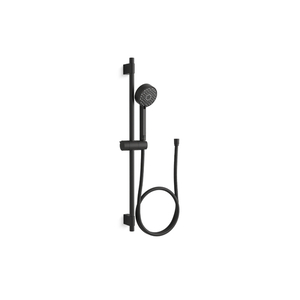 K98361-BL Awaken Hand Held Shower - Slide Bar Mount Shower Accessory - Matte Black K98361-BL Awaken Hand Held Shower - Slide Bar Mount Shower Accessory - Matte Black